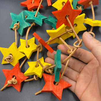 Παιχνίδι ροκανίσματος παπαγάλων, συνδυασμός κοστουμιών, αξεσουάρ κλουβιών πουλιών, μικρό και μεσαίο παιχνίδι παπαγάλων, προμήθειες πουλιών, παιχνίδια πουλιών