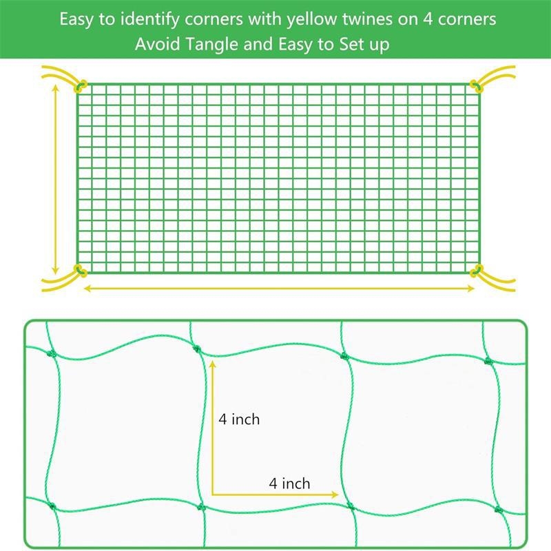 Tarpvalstybinis sodininkystės augalų laipiojimo tinklas, vaisių ir daržovių augalų atraminis tinklas, šiltnamio gėlių vynmedžių nailono tinklas