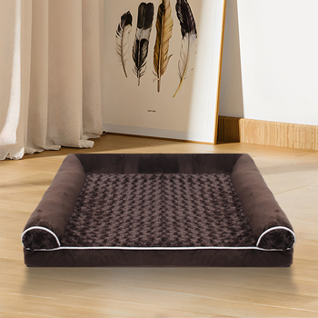 Νέο ζεστό κρεβάτι κατοικίδιων Amazon για φθινόπωρο και χειμώνα, ζεστό μαξιλάρι, αφαιρούμενο και πλενόμενο, αδιάβροχο ύφασμα, φωλιά γάτας, είδη κατοικίδιων ζώων