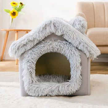 Four Seasons universal snow velvet house kennel cat kennel βελούδινη αφαιρούμενη πλενόμενη φωλιά φθινοπώρου και χειμώνα κατοικίδιο ζώο φωλιά γάτας σπίτι σκύλου χονδρικής