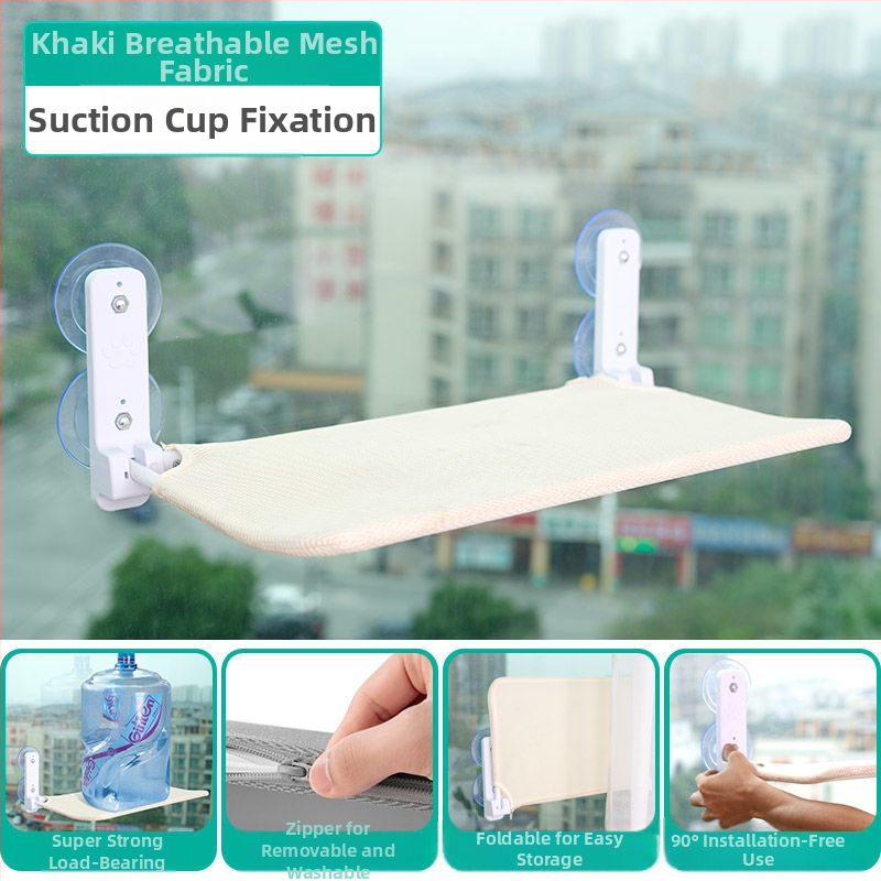 Котешки хамак за прозорец, вендуза, висящо гнездо за котешки слънцезащитен люк, балкон, котешко гнездо, зимна вендуза, стъклено котешко легло, принадлежности