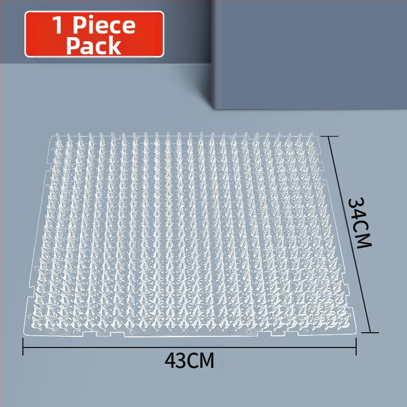 Противокотешка постелка против шипове, горна част на леглото, катерене по урина, възглавница за драскане по шипове, защита на дивана, изолация за котки, мрежа против шипове с ограничен достъп, дървена