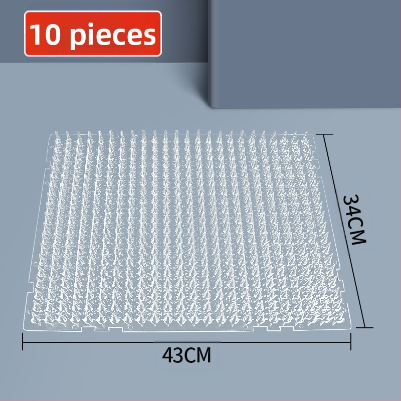 Противокотешка постелка против шипове, горна част на леглото, катерене по урина, възглавница за драскане по шипове, защита на дивана, изолация за котки, мрежа против шипове с ограничен достъп, дървена