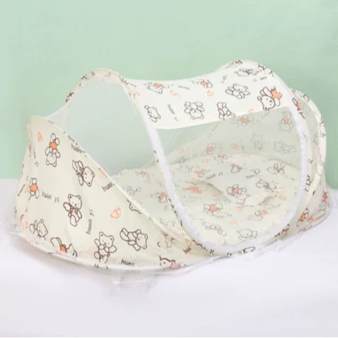 K gyermek baba összecsukható szúnyogháló alvópárnával párna szúnyogháló ágy háromrészes zenekészlet 0-3 éves gyermek szúnyogháló gyártók