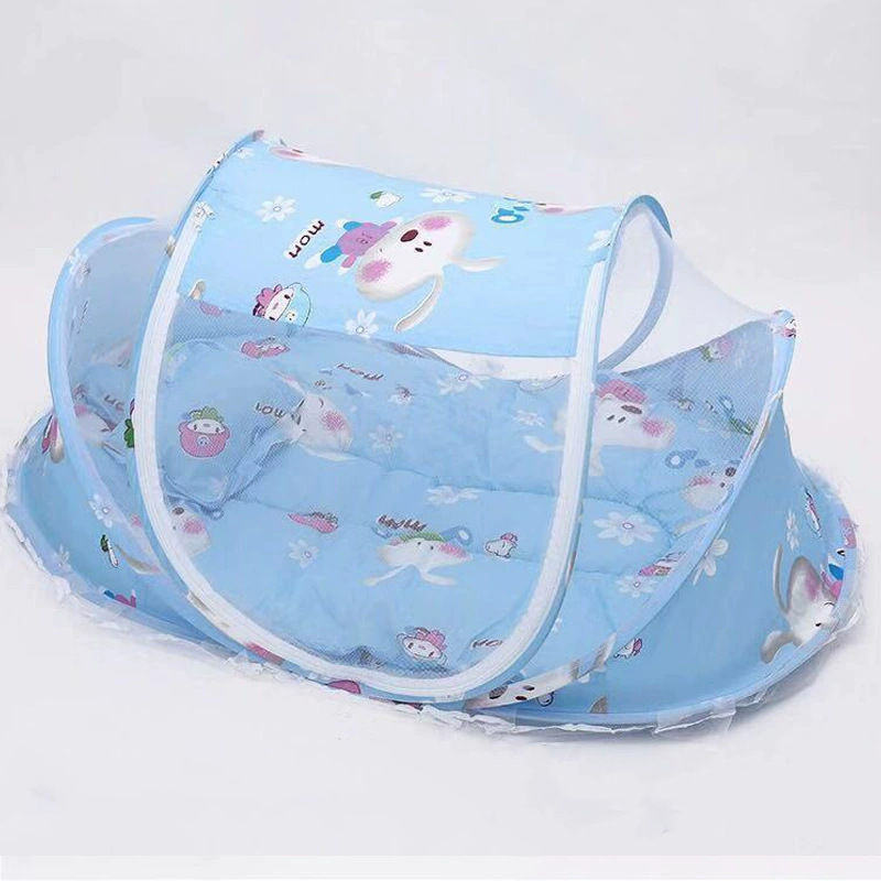 K gyermek baba összecsukható szúnyogháló alvópárnával párna szúnyogháló ágy háromrészes zenekészlet 0-3 éves gyermek szúnyogháló gyártók