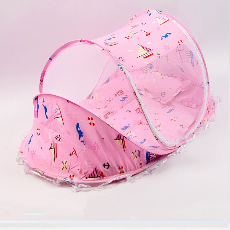 K gyermek baba összecsukható szúnyogháló alvópárnával párna szúnyogháló ágy háromrészes zenekészlet 0-3 éves gyermek szúnyogháló gyártók