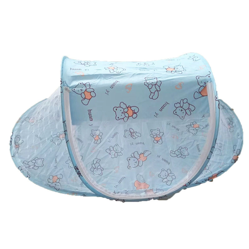 K gyermek baba összecsukható szúnyogháló alvópárnával párna szúnyogháló ágy háromrészes zenekészlet 0-3 éves gyermek szúnyogháló gyártók