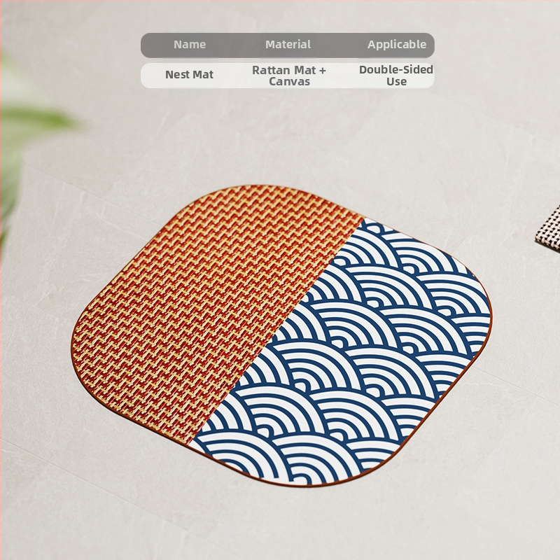 Ljetna mačja stolica za ljude i mačke, pogodna za sva godišnja doba, kućica za male mačiće, prostirka od punog drva, oprema za kućne ljubimce za mačke