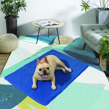 Royal Blue Pet Cooling Ice Mat Crossborder Pet Ice Mat Καλοκαιρινό Pet Gel Sponge Ice Mat