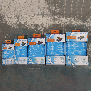 Royal Blue Pet Cooling Ice Mat Crossborder Pet Ice Mat Καλοκαιρινό Pet Gel Sponge Ice Mat