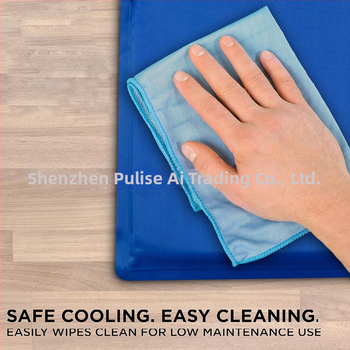 Πατάκι πάγου για κατοικίδια, κρύο χαλάκι ύπνου με τζελ για σκύλους, κρύο χαλάκι για γάτες, ανθεκτικό στο δάγκωμα, ψυκτικό χαλάκι πάγου για κατοικίδια, κρύο χαλάκι