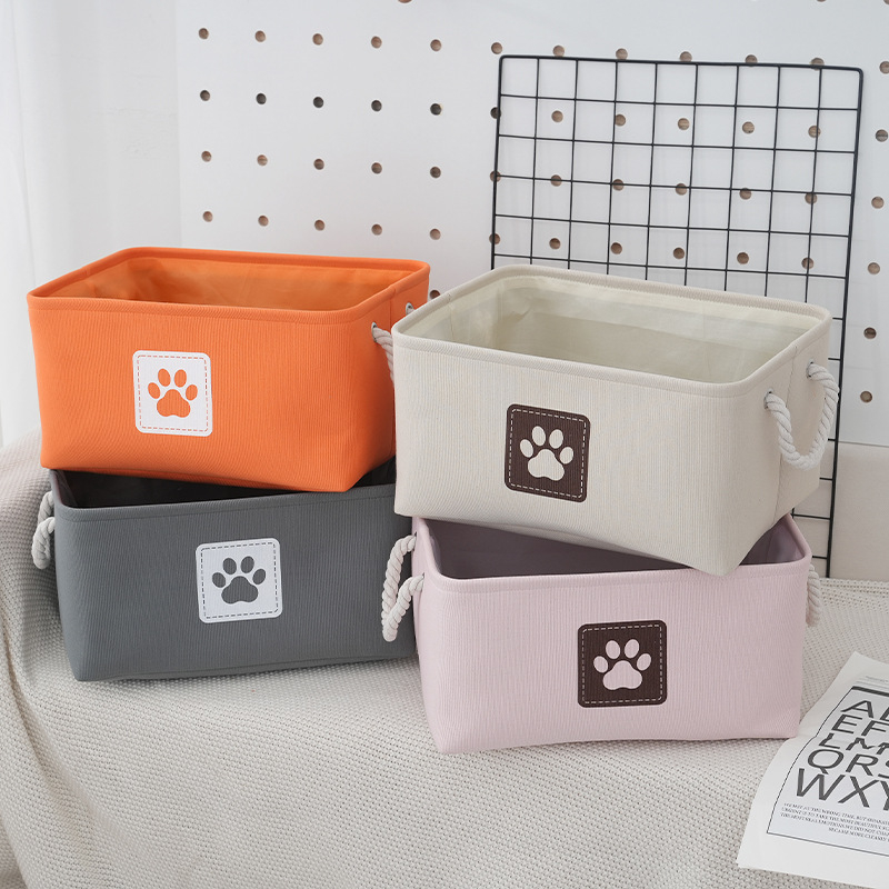 Kangast hoiukorv Suure mahutavusega hoiukorv Linasest käpajäljega majapidamise määrdunud riiete korv Kodukäepidemega hoiukorv