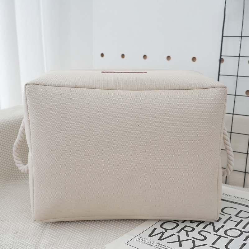 Kangast hoiukorv Suure mahutavusega hoiukorv Linasest käpajäljega majapidamise määrdunud riiete korv Kodukäepidemega hoiukorv