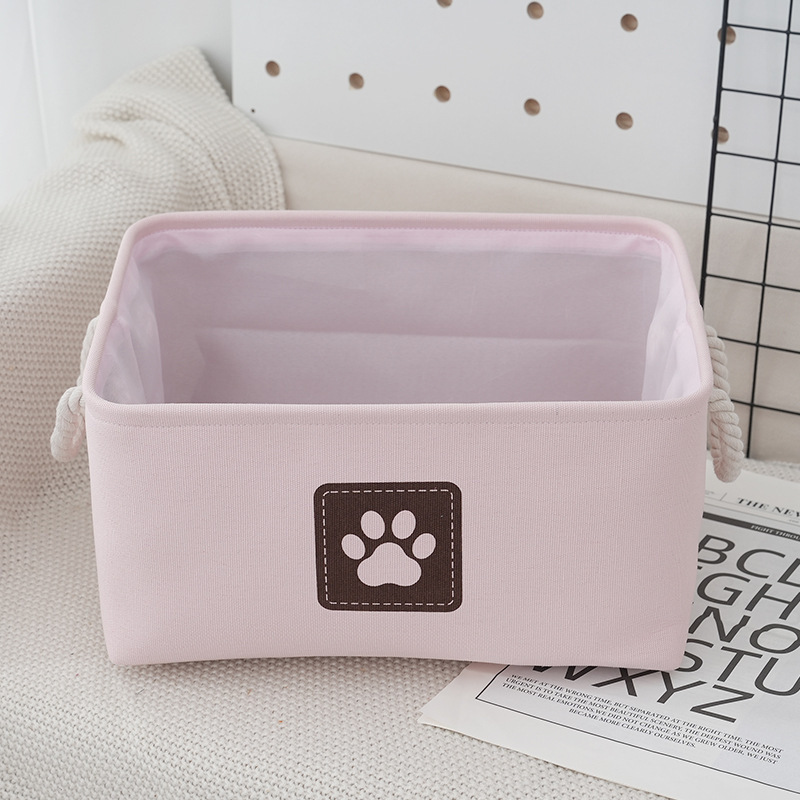 Kangast hoiukorv Suure mahutavusega hoiukorv Linasest käpajäljega majapidamise määrdunud riiete korv Kodukäepidemega hoiukorv