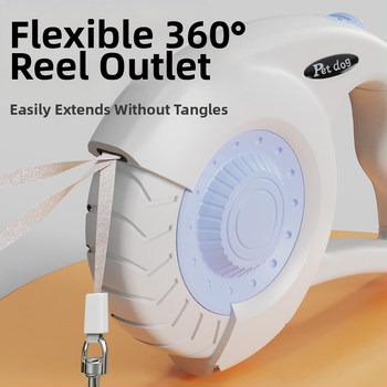 Εργοστασιακό άμεσο λουρί κατοικίδιων ζώων, λουρί σκύλου, αυτόματη συστολή, κολάρο λουριού σκύλου με χειροποίητο σκύλο για περπάτημα, μια γενιά μαλλιών