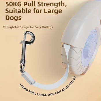 Εργοστασιακό άμεσο λουρί κατοικίδιων ζώων, λουρί σκύλου, αυτόματη συστολή, κολάρο λουριού σκύλου με χειροποίητο σκύλο για περπάτημα, μια γενιά μαλλιών