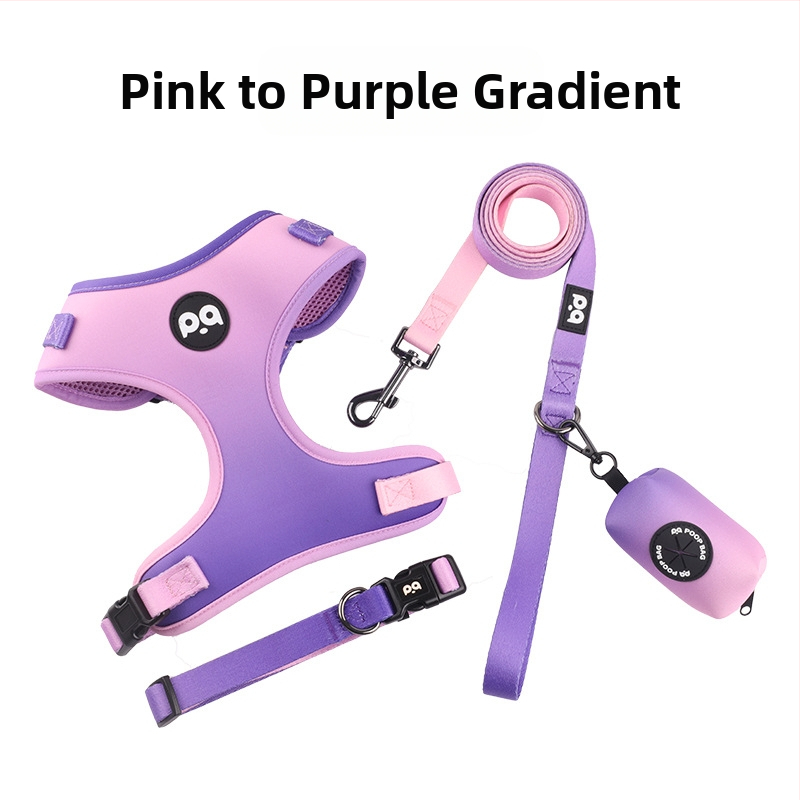 Трансгранично въже за теглене на кучета за домашни любимци, каишка за кучета, нашийник за гърди, костюм на едро, персонализирани домашни любимци
