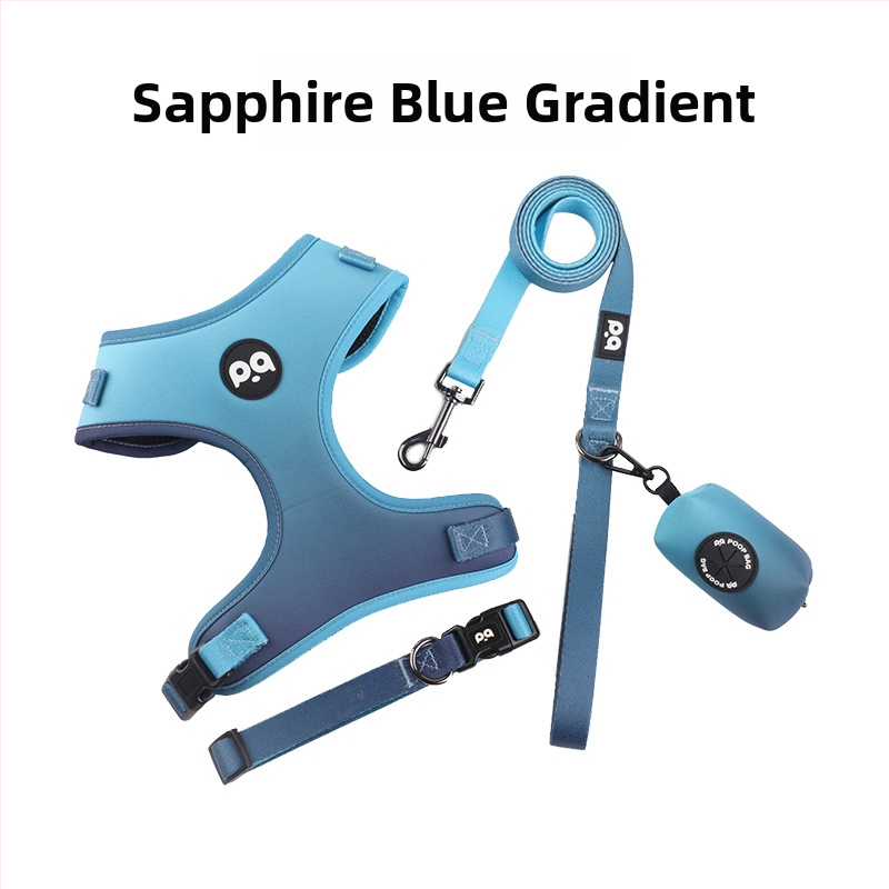 Трансгранично въже за теглене на кучета за домашни любимци, каишка за кучета, нашийник за гърди, костюм на едро, персонализирани домашни любимци
