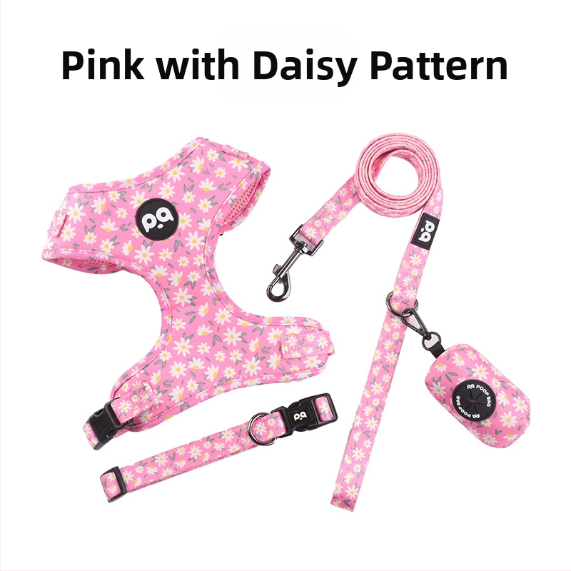 Трансгранично въже за теглене на кучета за домашни любимци, каишка за кучета, нашийник за гърди, костюм на едро, персонализирани домашни любимци