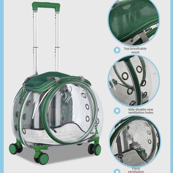 Θήκη για καρότσι κατοικίδιων, διαφανής θήκη κατοικίδιων, φορητή εξωτερική τσάντα για γάτες, πολυλειτουργική τσάντα για κατοικίδια, κάψουλα χώρου