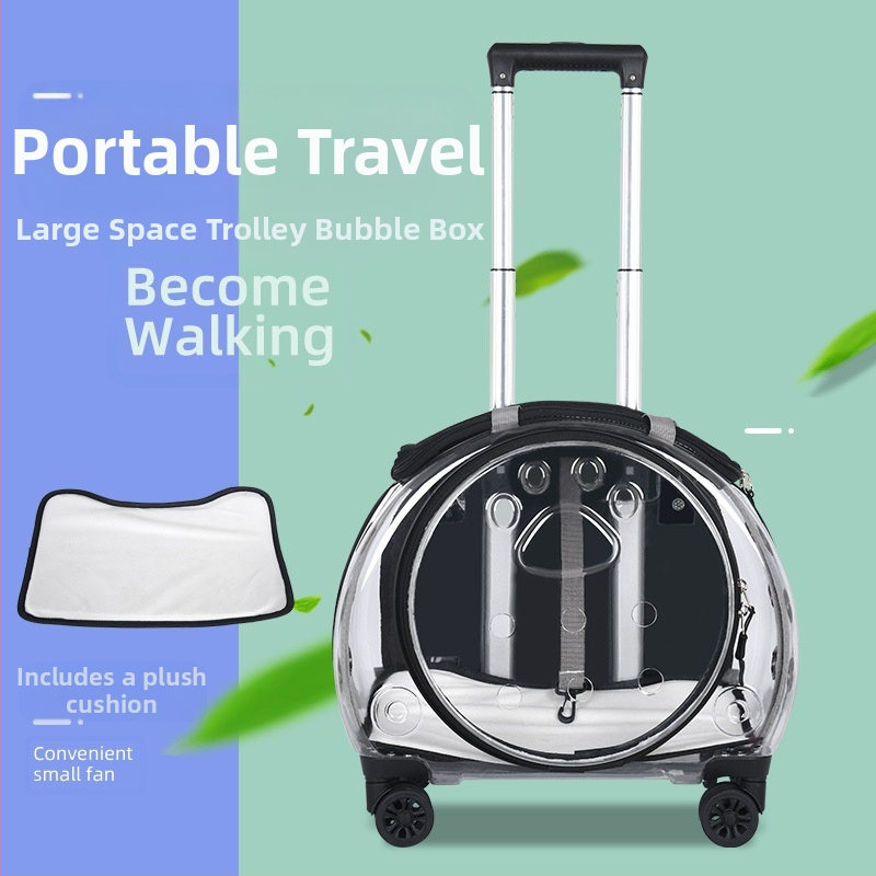 Prozirna torba za kućne ljubimce, prijenosni ruksak za mačke za automobil, višenamjenska svemirska kapsula za mačke