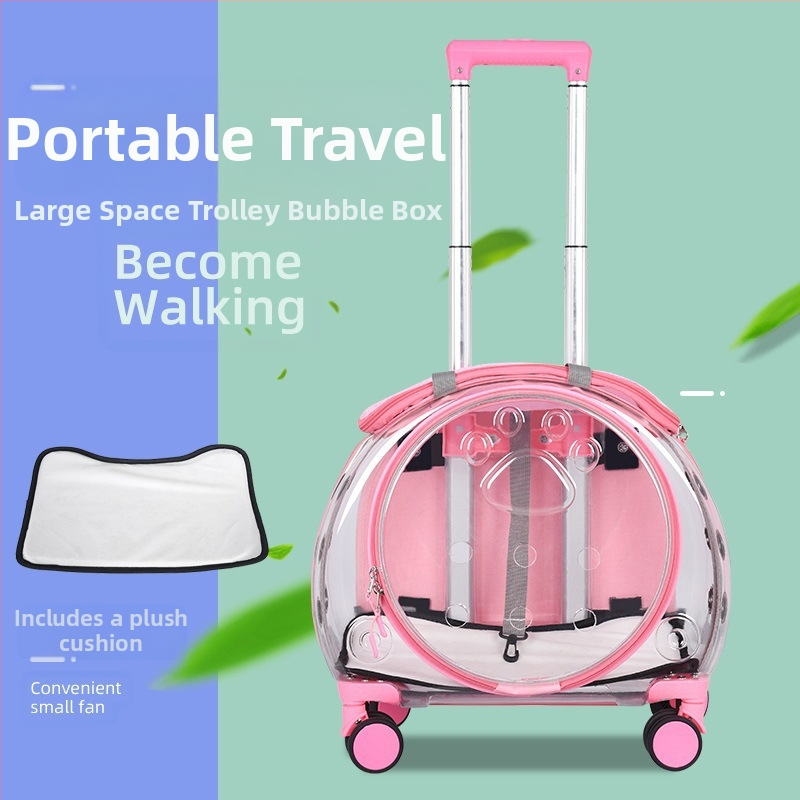 Prozirna torba za kućne ljubimce, prijenosni ruksak za mačke za automobil, višenamjenska svemirska kapsula za mačke