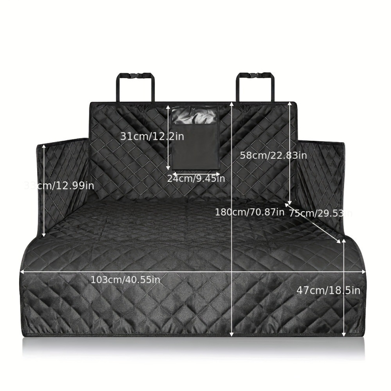 Prostirka za kućne ljubimce u autu, prostirka za prtljažnik i psa, prostirka za kućne ljubimce u autu ... pse u autu