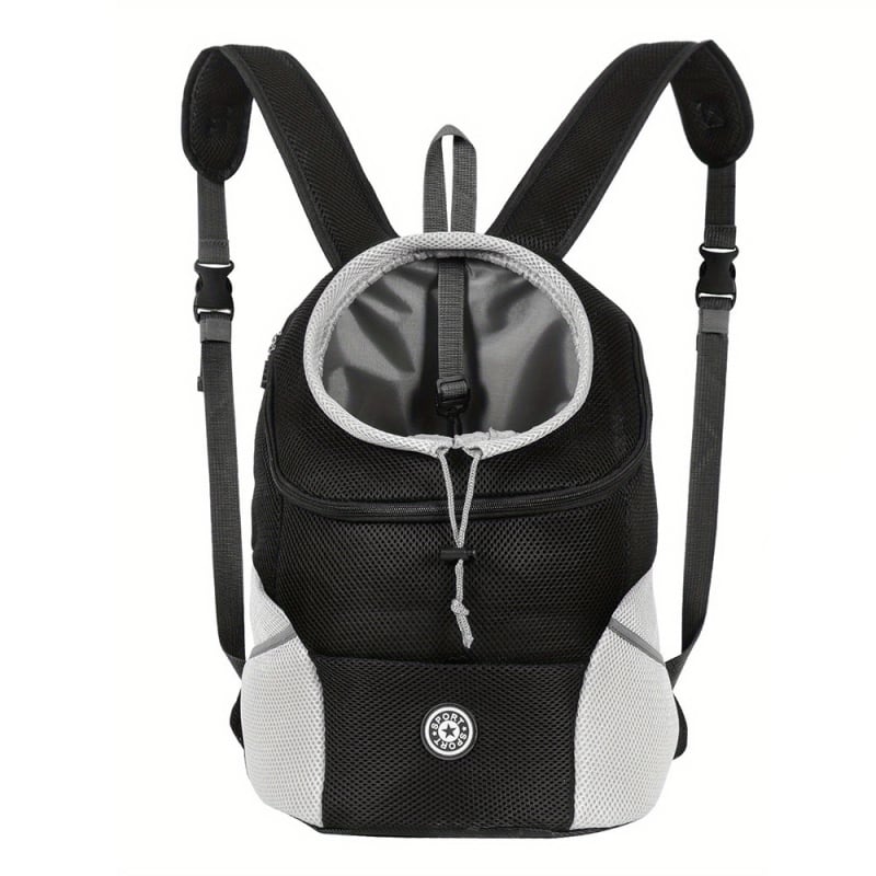 Rucsac pentru animale de companie, rucsac pentru câini, geantă de piept, geantă portabilă de călătorie respirabilă pentru pisici, geantă portabilă pentru ieșiri