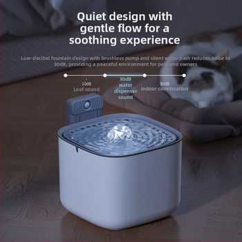 Augintinių vandens dozatorius Katės vandens dozatorius Įjungiamas automatinis filtras Cirkuliacinis vandens aparatas Didelės talpos išmanusis vandens dozatorius