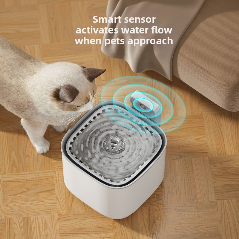 Augintinių vandens dozatorius Katės vandens dozatorius Įjungiamas automatinis filtras Cirkuliacinis vandens aparatas Didelės talpos išmanusis vandens dozatorius