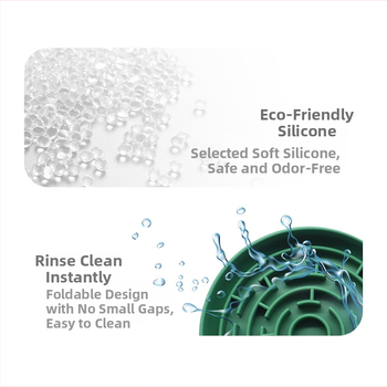 Μπολ σιλικόνης για σκύλους με αργή τροφή για σκύλους, λεκάνη αργής τροφής για σκύλους, μπολ για σκύλους με αντιανατροπή, λεκάνη ρυζιού, λεκάνη τροφής για σκύλους, είδη για γάτες και σκύλους