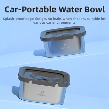 Μπολ νερού για κατοικίδια, πλωτό μπολ από ανοξείδωτο ατσάλι, λεκάνη νερού, νερό για σκύλους, γάτα, ποτίστρα νερού για γάτες, μπολ νερού Amazon Cross Border
