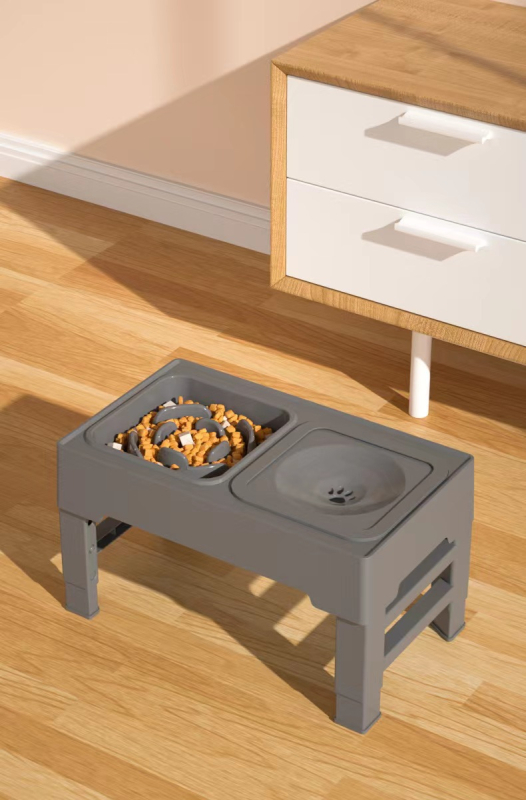 Купа за храна за домашни любимци от неръждаема стомана, купа за кучета, домашни любимци, хранилка за бавно хранене, сгъваема купа за пиене, купа за кучета, домакински прибори