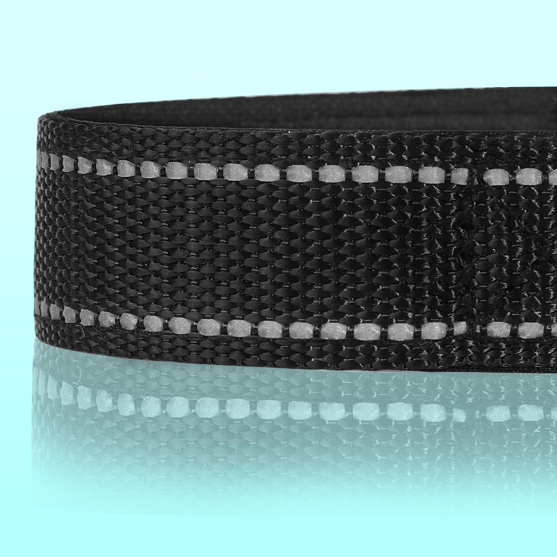 Prekogranična vruća najlonska reflektirajuća podesiva podstavljena ogrlica za pse u boji srednje i velike ogrlice za kućne ljubimce