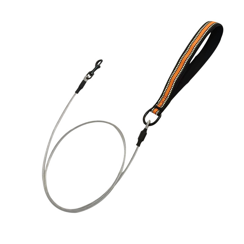 Фабричен източник, директно въже за теглене на кучета, противоухапващо стоманено въже, взривоустойчиво въже за кучета, самоедско въже за разходка на кучета, голдън ретривър