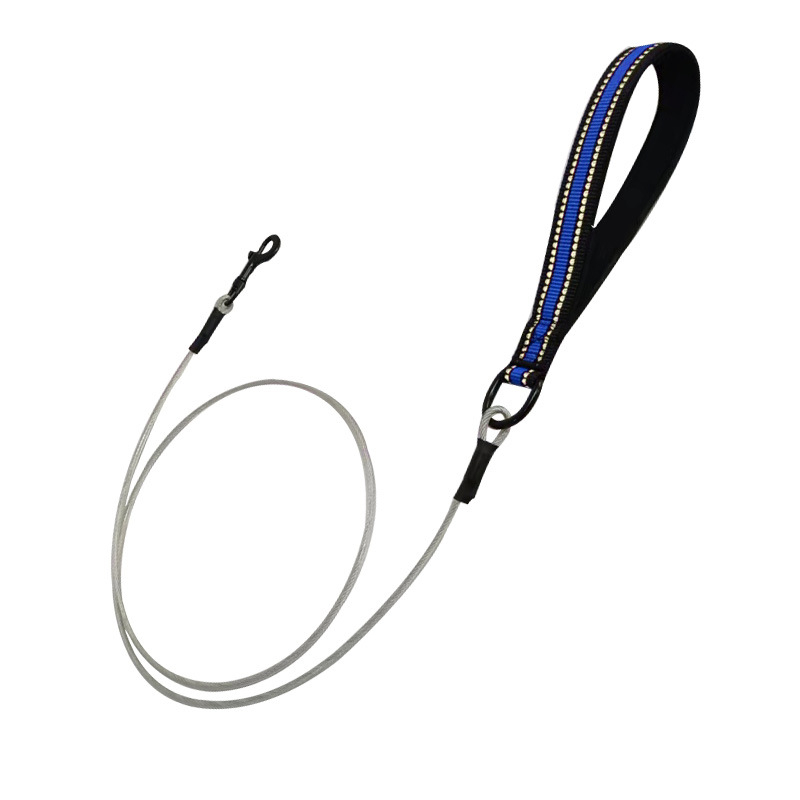 Фабричен източник, директно въже за теглене на кучета, противоухапващо стоманено въже, взривоустойчиво въже за кучета, самоедско въже за разходка на кучета, голдън ретривър