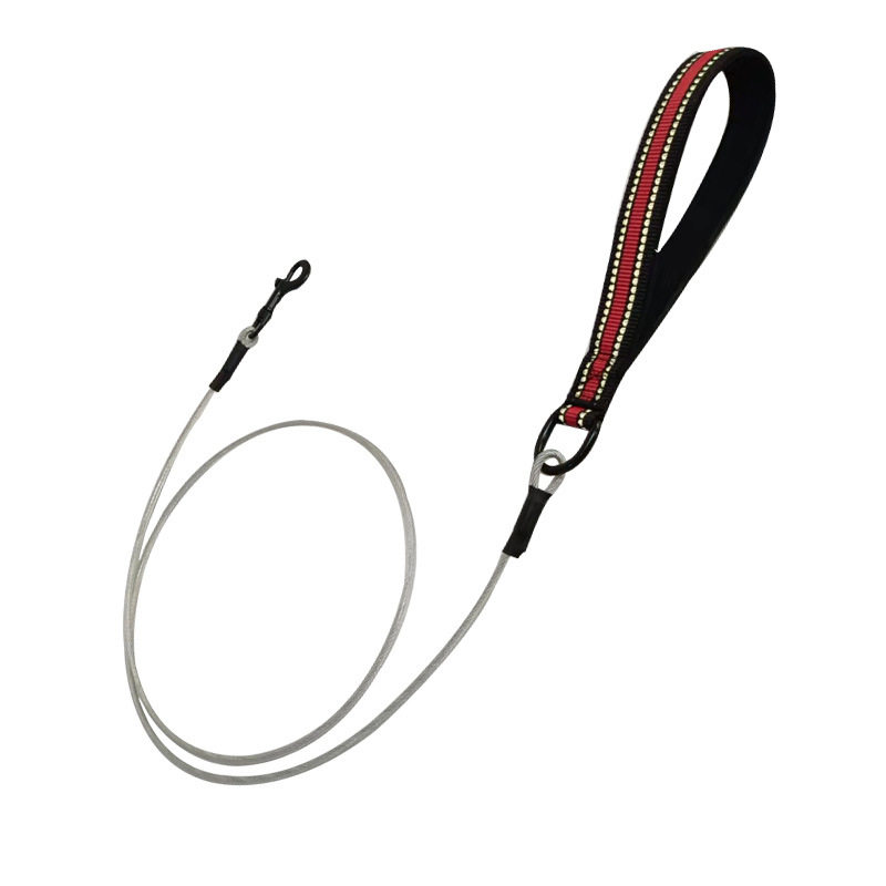 Фабричен източник, директно въже за теглене на кучета, противоухапващо стоманено въже, взривоустойчиво въже за кучета, самоедско въже за разходка на кучета, голдън ретривър