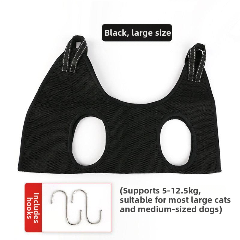 Hamac pentru animale de companie, tăiere unghii pisică agățată, artefact de tăiere unghii TikTok, același artefact de smulgere a urechilor de pisică și câine.