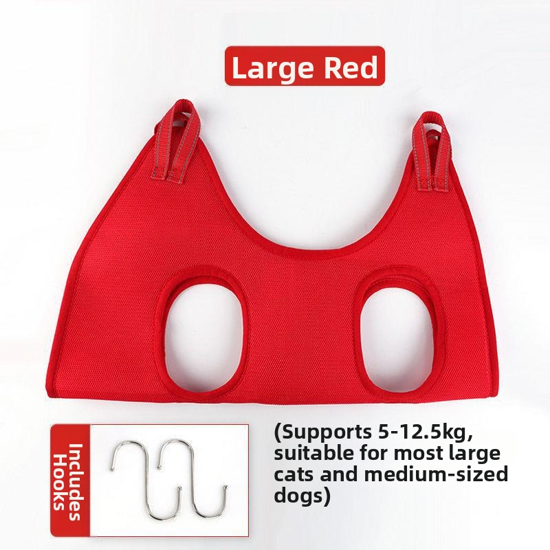 Hamac pentru animale de companie, tăiere unghii pisică agățată, artefact de tăiere unghii TikTok, același artefact de smulgere a urechilor de pisică și câine.