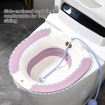 Buitinis bidė sulankstomas tualeto praustuvas nėščioms moterims skirtas bezdalų plovimo praustuvas sutirštintas vyrų ir moterų hemorojus pritūpęs be bezdalų valymo praustuvas mėnulio baseinas