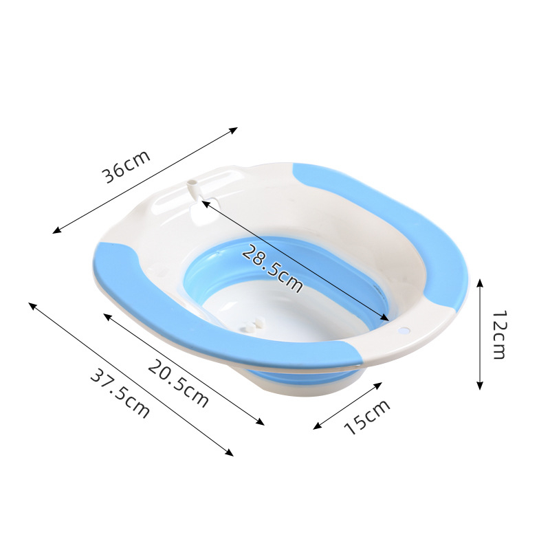 Buitinis bidė sulankstomas tualeto praustuvas nėščioms moterims skirtas bezdalų plovimo praustuvas sutirštintas vyrų ir moterų hemorojus pritūpęs be bezdalų valymo praustuvas mėnulio baseinas