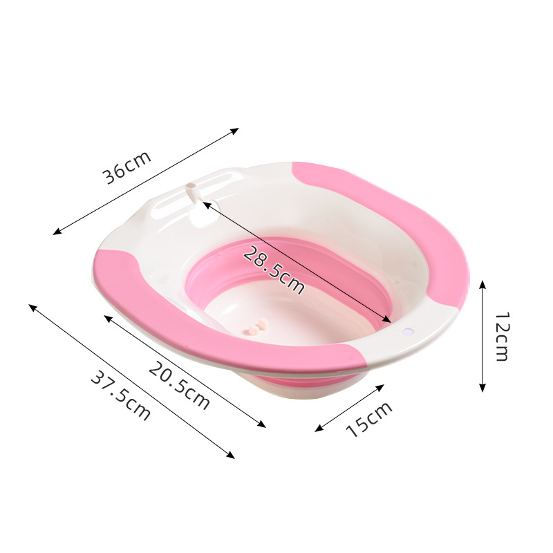 Buitinis bidė sulankstomas tualeto praustuvas nėščioms moterims skirtas bezdalų plovimo praustuvas sutirštintas vyrų ir moterų hemorojus pritūpęs be bezdalų valymo praustuvas mėnulio baseinas