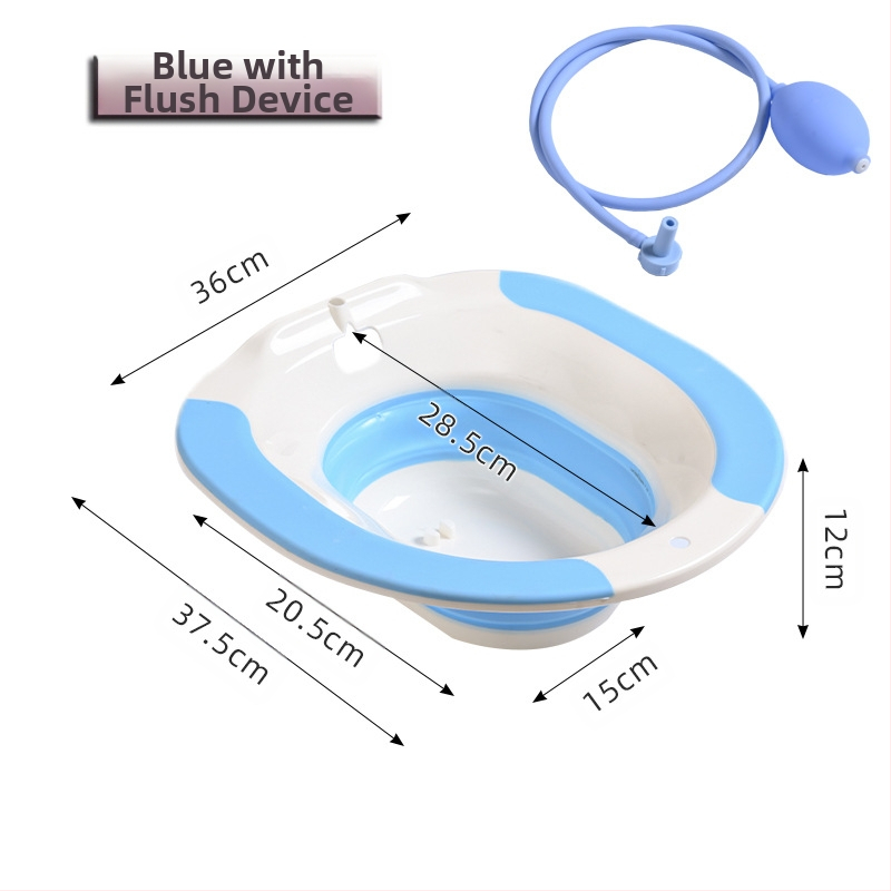 Buitinis bidė sulankstomas tualeto praustuvas nėščioms moterims skirtas bezdalų plovimo praustuvas sutirštintas vyrų ir moterų hemorojus pritūpęs be bezdalų valymo praustuvas mėnulio baseinas