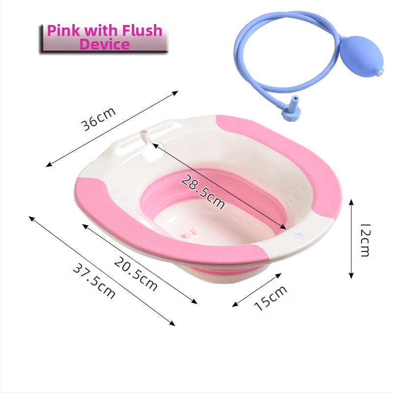 Buitinis bidė sulankstomas tualeto praustuvas nėščioms moterims skirtas bezdalų plovimo praustuvas sutirštintas vyrų ir moterų hemorojus pritūpęs be bezdalų valymo praustuvas mėnulio baseinas