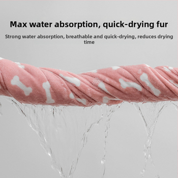 Πετσέτα μπάνιου για κατοικίδια μεγάλης κλίμακας, απορροφητική πετσέτα για γάτες και σκύλους, μαλακή βελούδινη πετσέτα μπάνιου από κοραλί, χονδρική πώληση