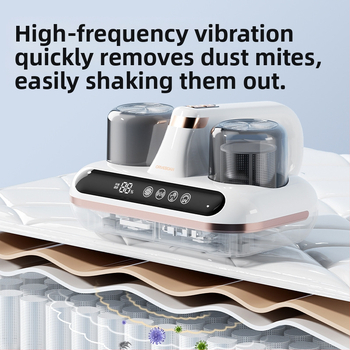 Naujas tarpvalstybinis buitinis antierkių instrumentų lova, didelis siurbimo UV sterilizavimo belaidis dulkių surinkėjas, antierkių aparatas