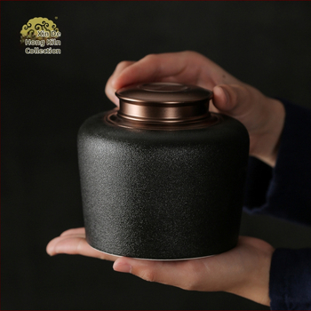 Xindehong Kiln suur teepurk keraamiline suletud purk sulamist kaanega säilituspurk jäätunud suur keraamiline purk ärikingitus