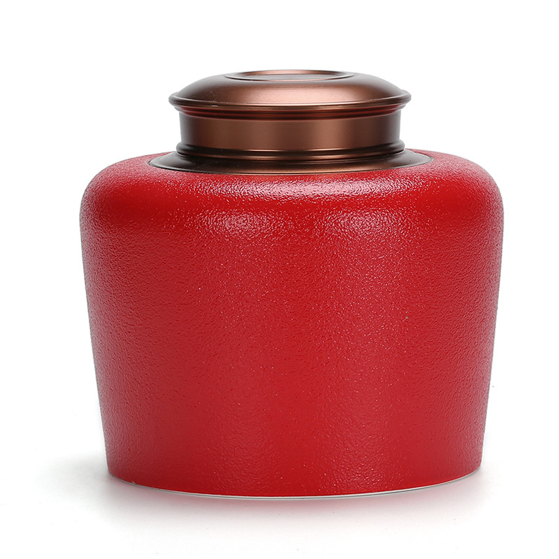 Xindehong Kiln suur teepurk keraamiline suletud purk sulamist kaanega säilituspurk jäätunud suur keraamiline purk ärikingitus