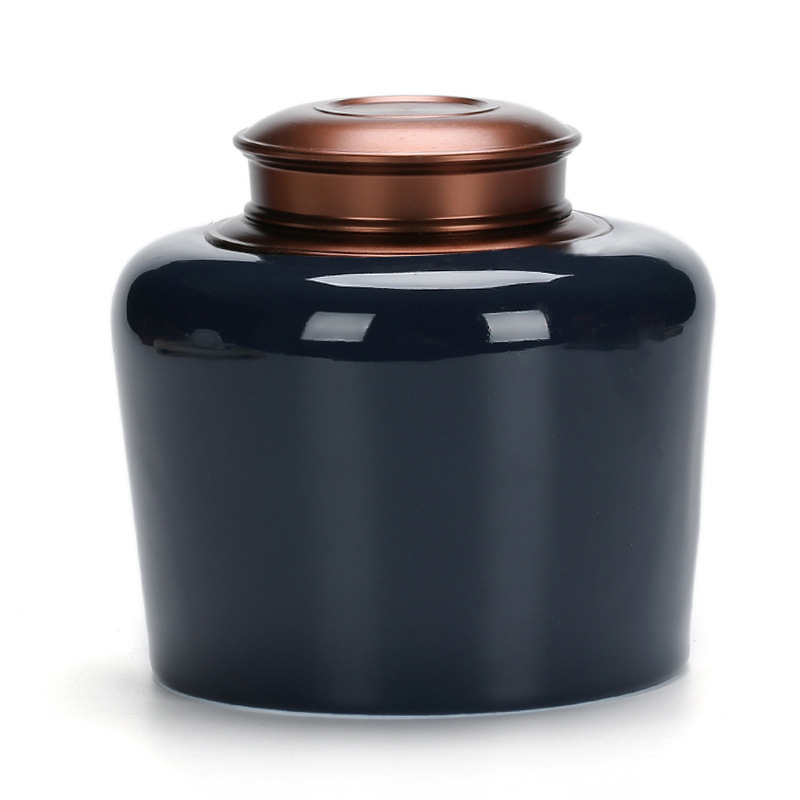 Xindehong Kiln suur teepurk keraamiline suletud purk sulamist kaanega säilituspurk jäätunud suur keraamiline purk ärikingitus