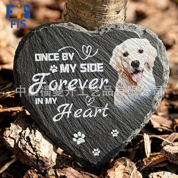 „Amazon Daifa“ augintinio atminimo akmens statulos papuošalai, „pasidaryk pats“ paveikslėliai, spalvotas spausdinimas, katės ir šunys, gimtadienio atminimo papuošalai